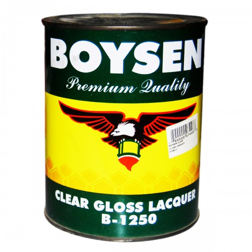 Boysen B1250 Clear Gloss Lacquer 1L Cebu Oversea Builders Centre